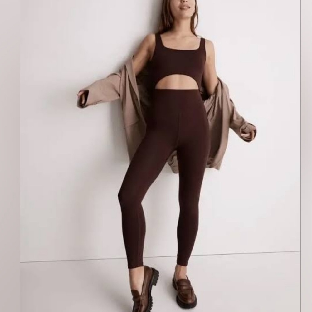 Madewell Women's Brown Jumpsuit